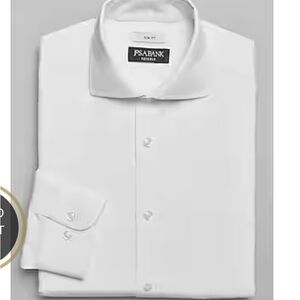 Jos a bank white reserve dress shirt